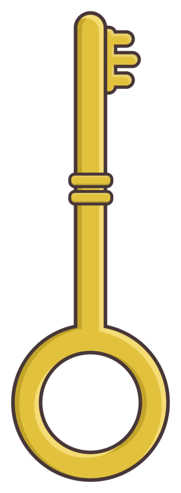 key sticker png