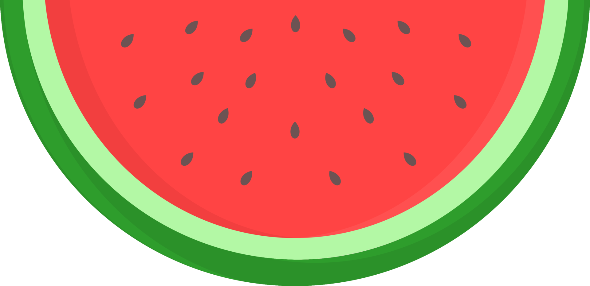 Symbol für Wassermelonenscheibe png