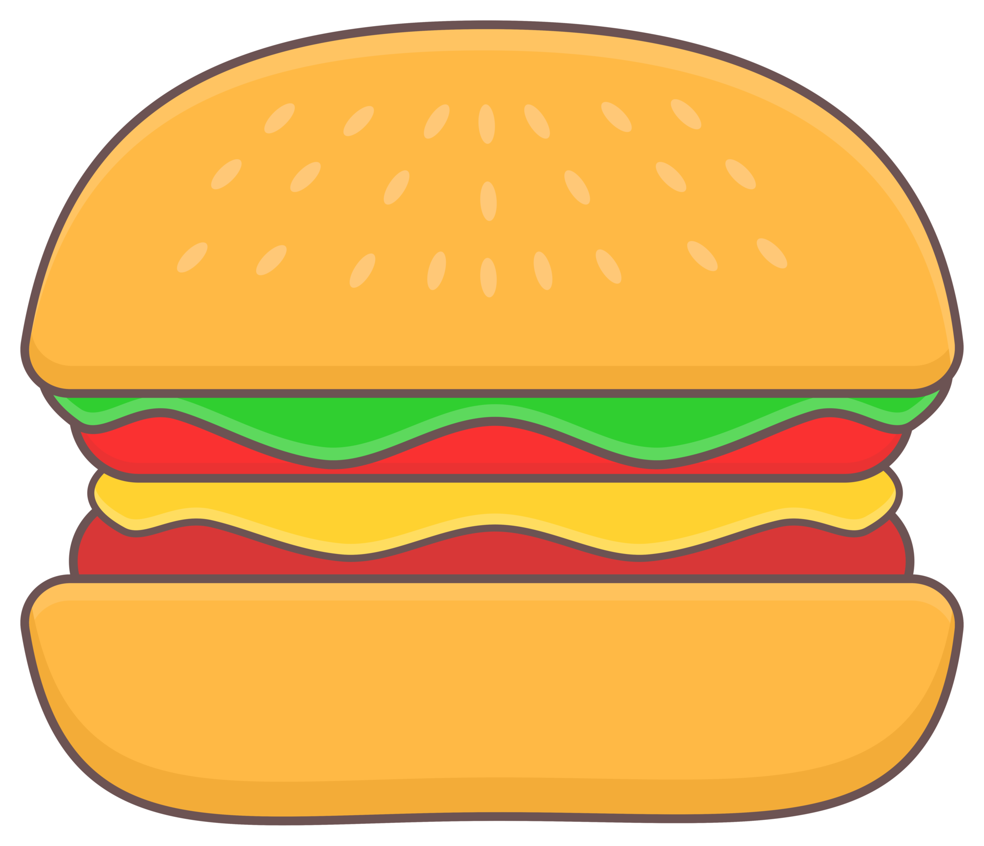 burger sticker png 21126831 PNG