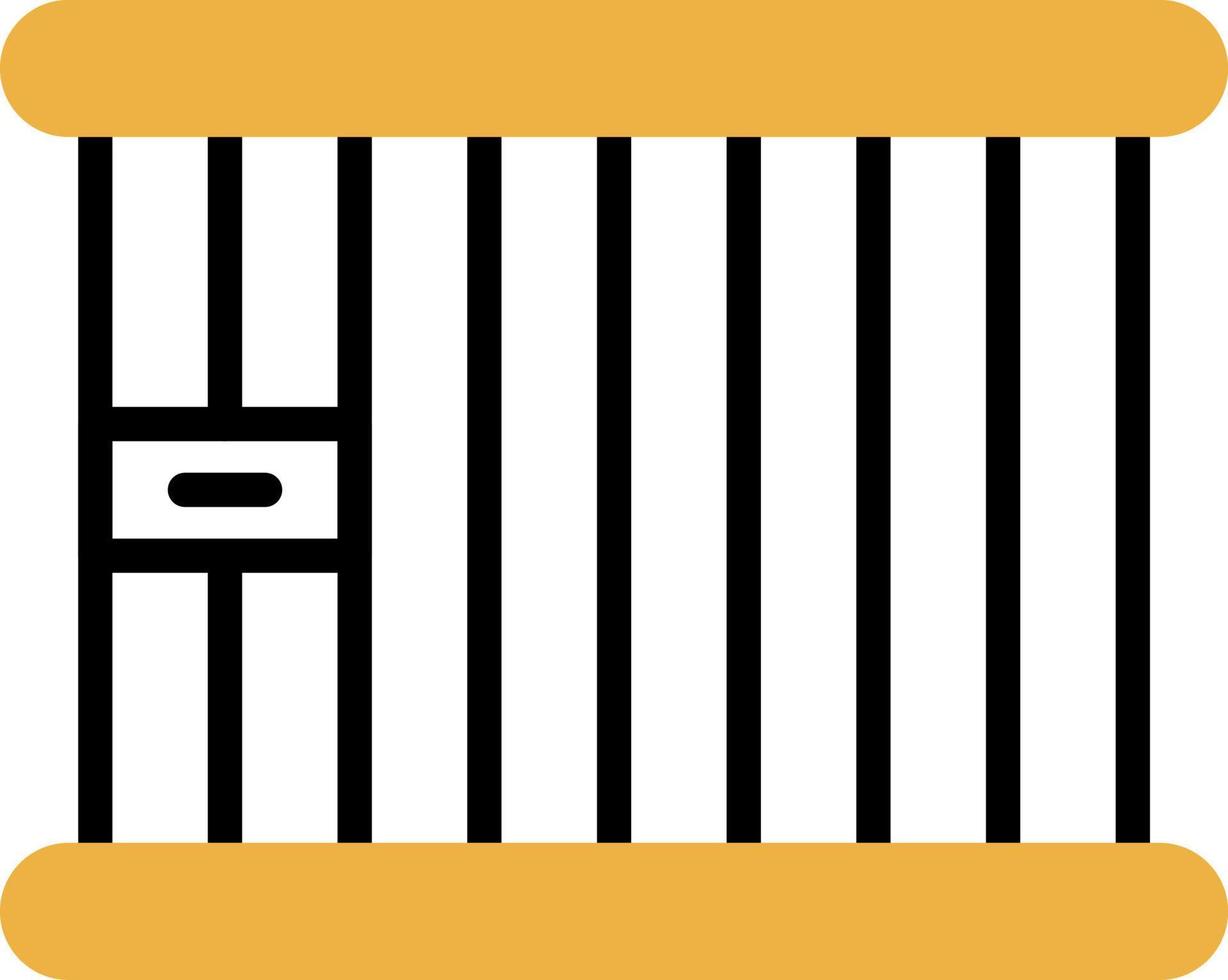 Jail Vector Icon Design