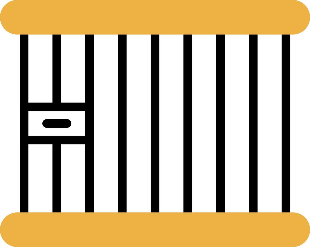 Jail Vector Icon Design