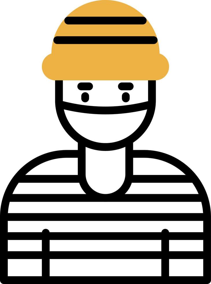 Robber Vector Icon Design