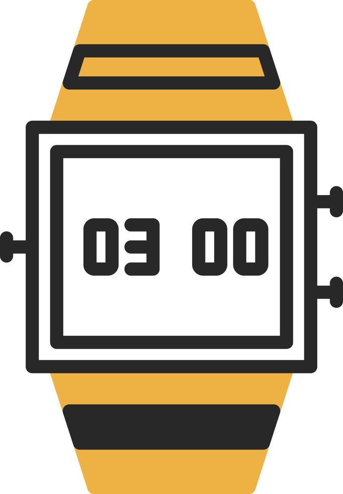 diseño de icono de vector de reloj inteligente