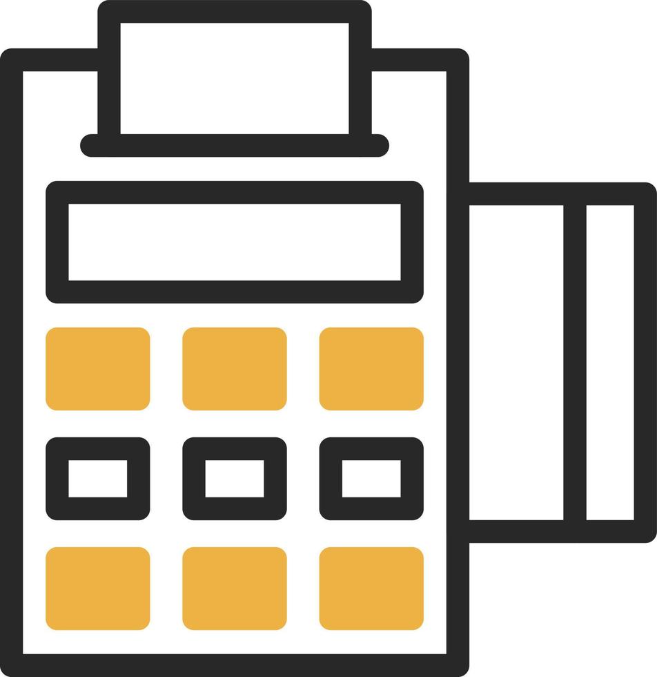 Pos Terminal Vector Icon Design