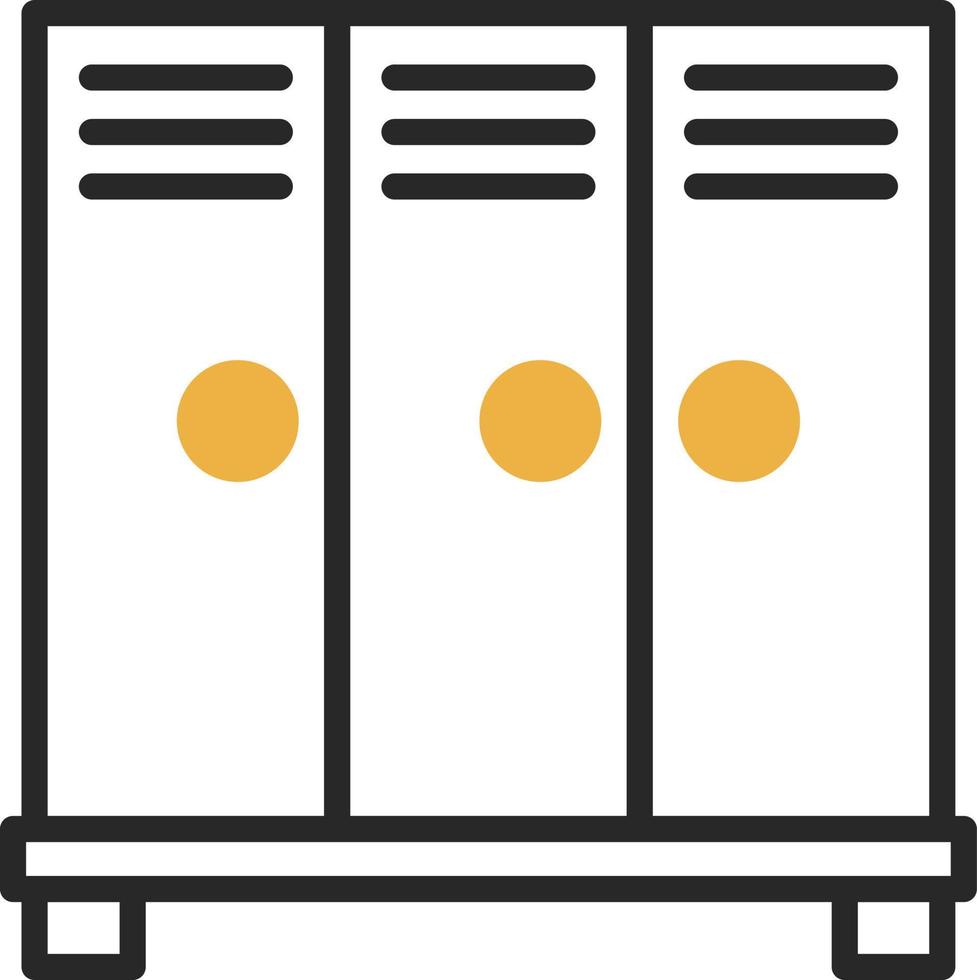 Locker Vector Icon Design