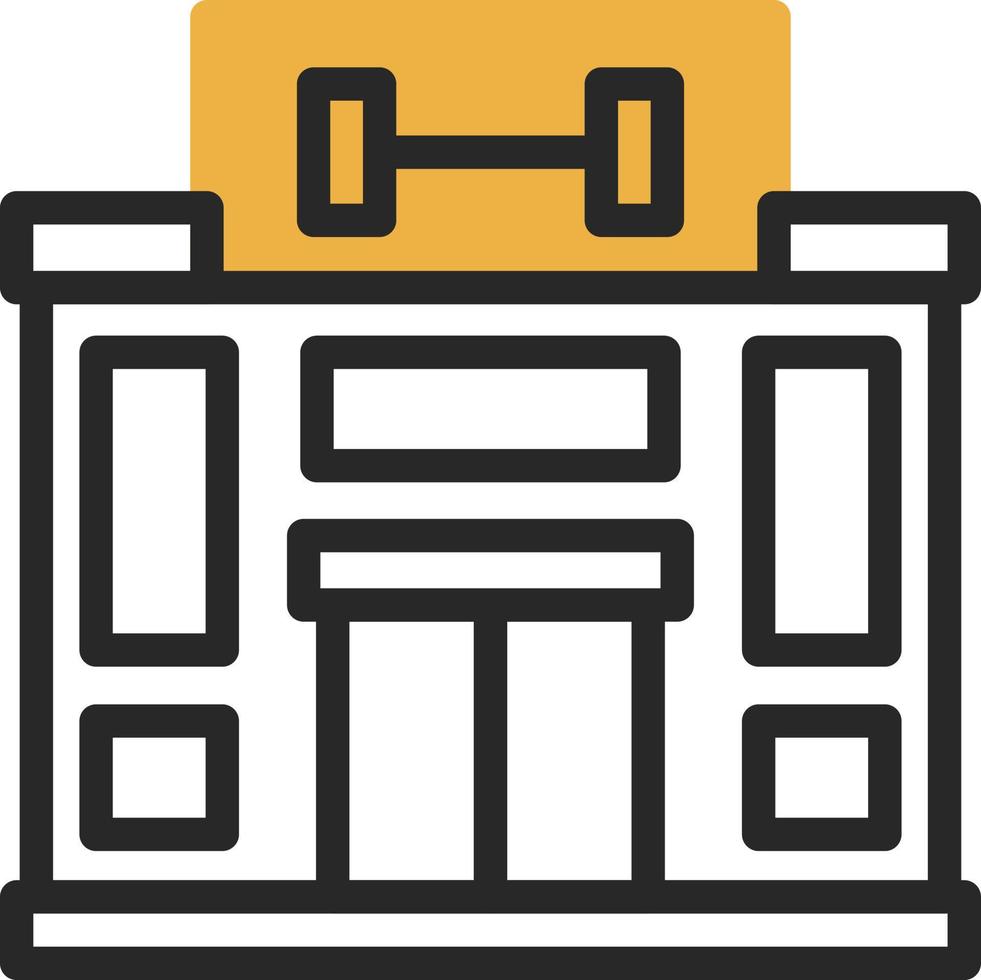 Gym Vector Icon Design