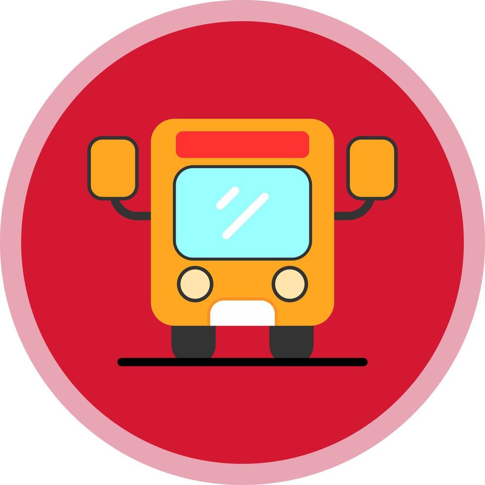 diseño de icono de vector de autobús