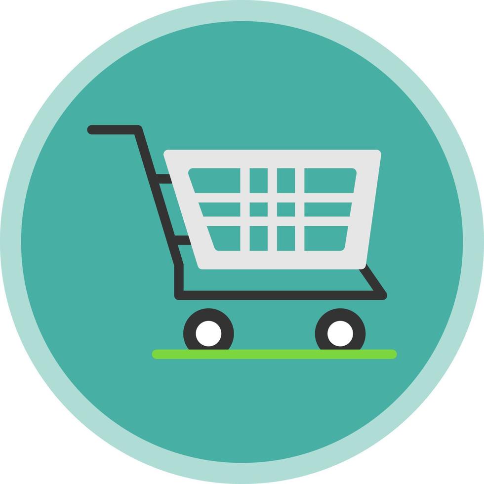 Trolley Vector Icon Design