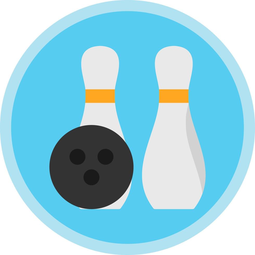 Bowling Vector Icon Design