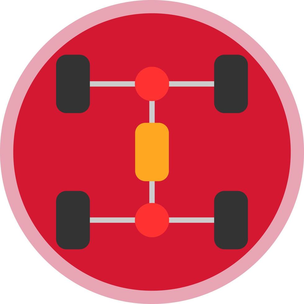 Undercarriage Vector Icon Design