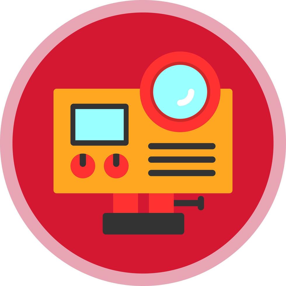 Action Camera Vector Icon Design