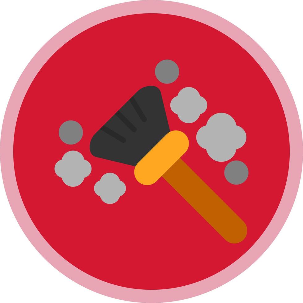 Feather Duster Vector Icon Design