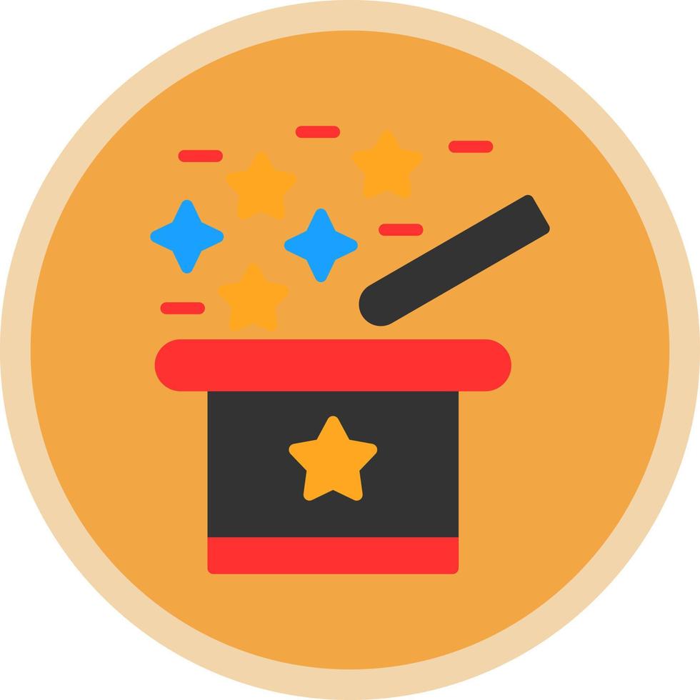 Magic Trick Vector Icon Design