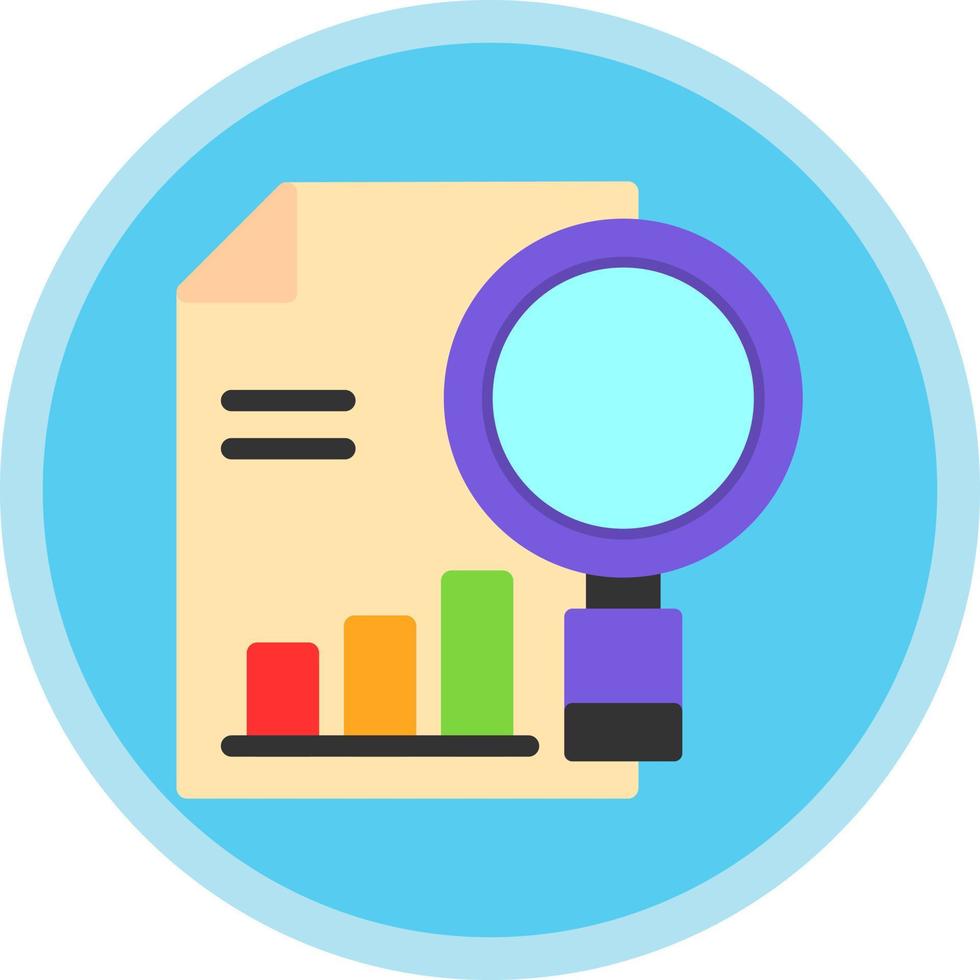 Research Vector Icon Design
