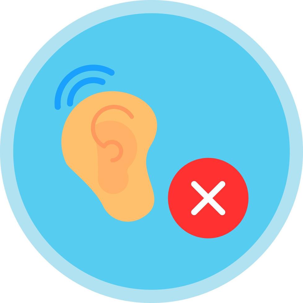 Deaf Vector Icon Design
