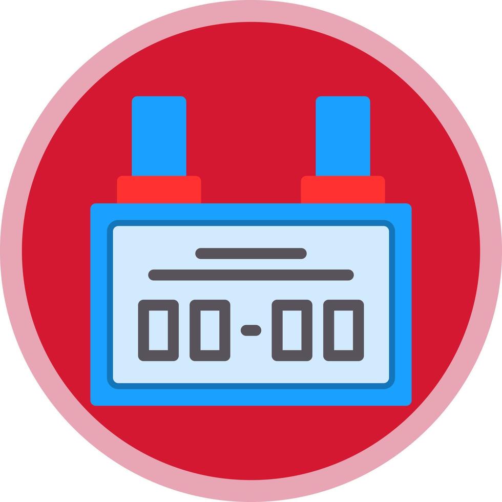 Scoreboard Vector Icon Design