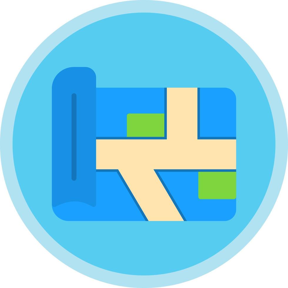 Map Vector Icon Design