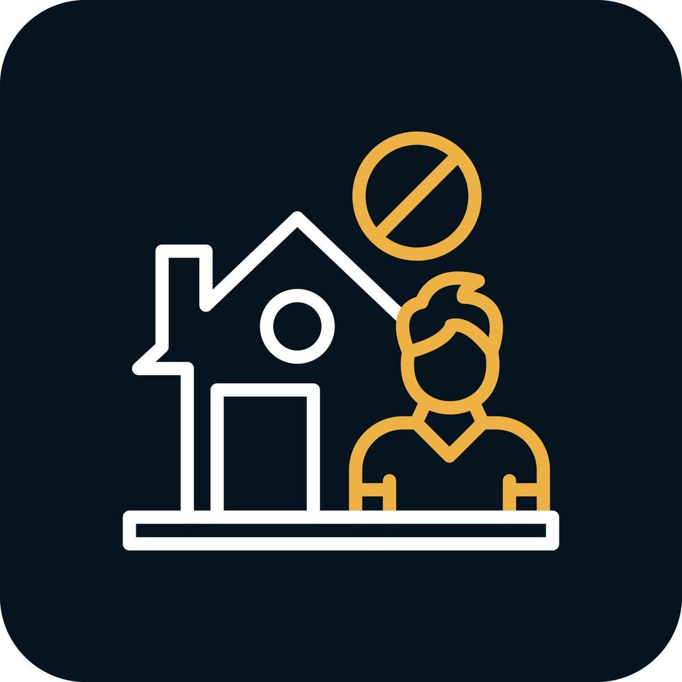 Homeless Vector Icon Design