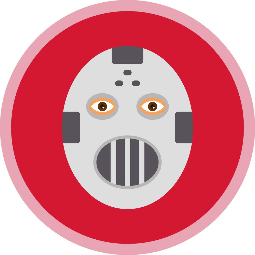 Hockey Mask Vector Icon Design