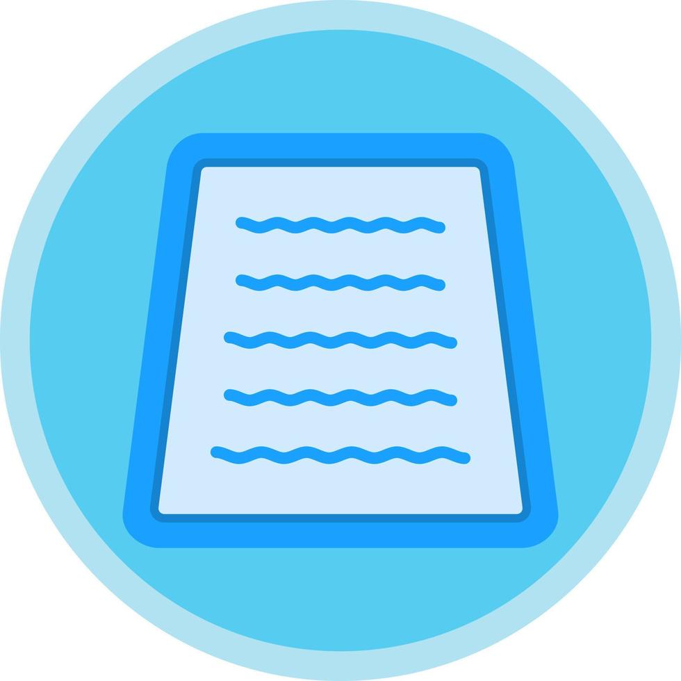 Swimming Pool Vector Icon Design