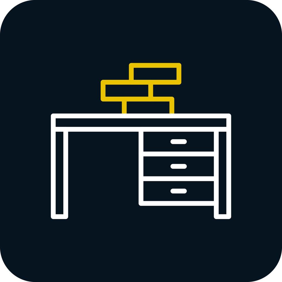 Desk Vector Icon Design