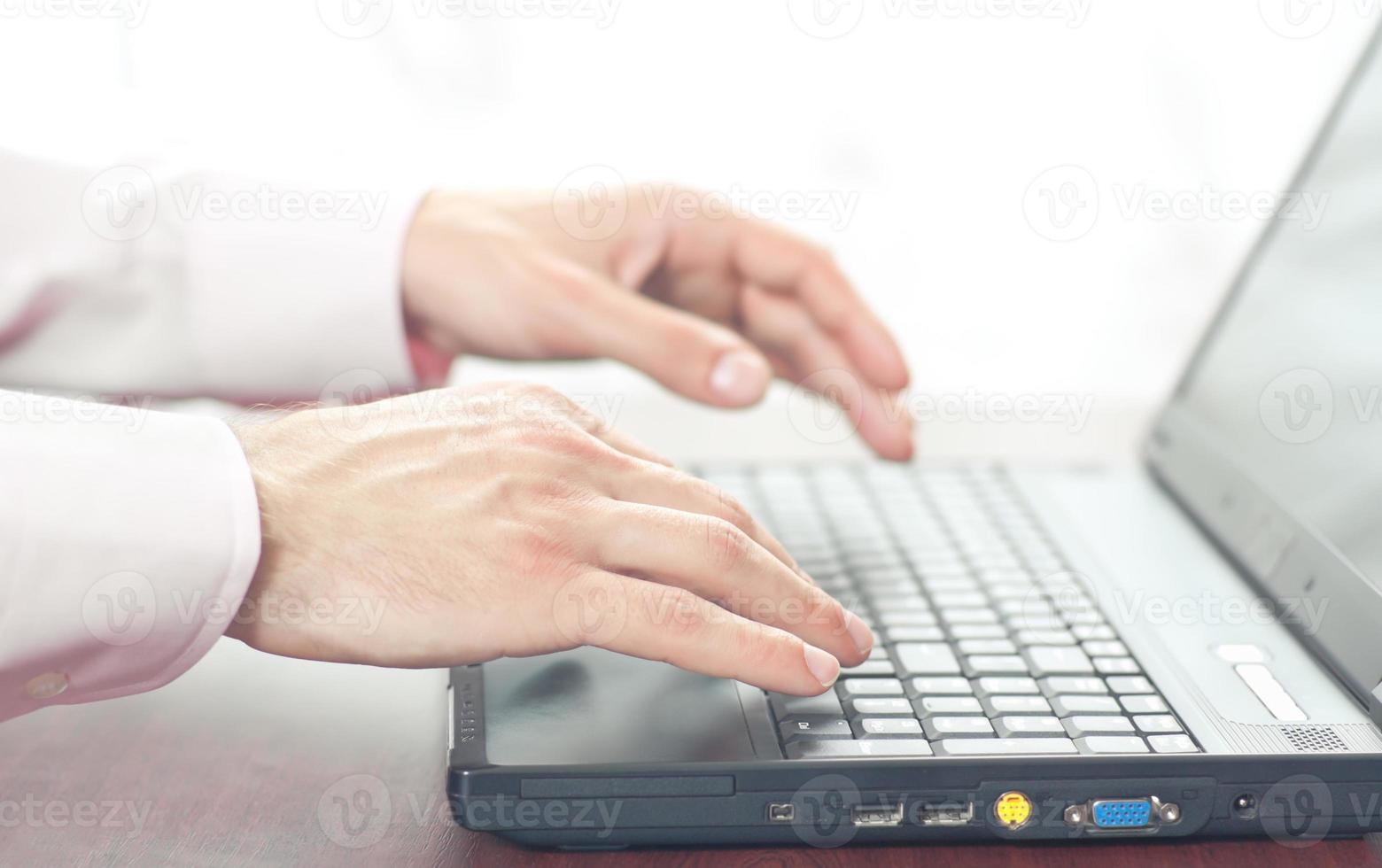 Hands on a Keyboard photo