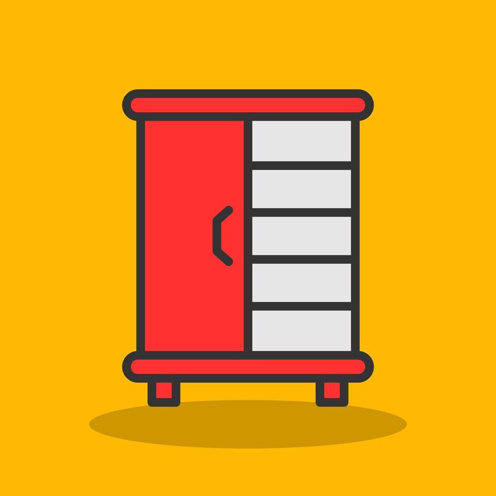 Cupboard Vector Icon Design