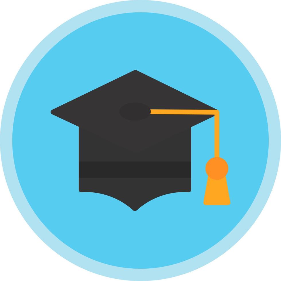 Mortarboard Vector Icon Design