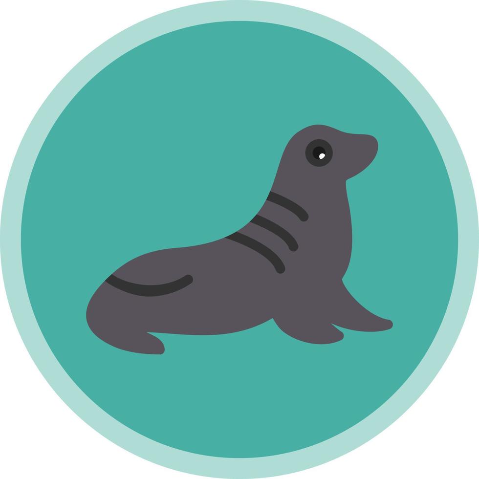 Seal Vector Icon Design