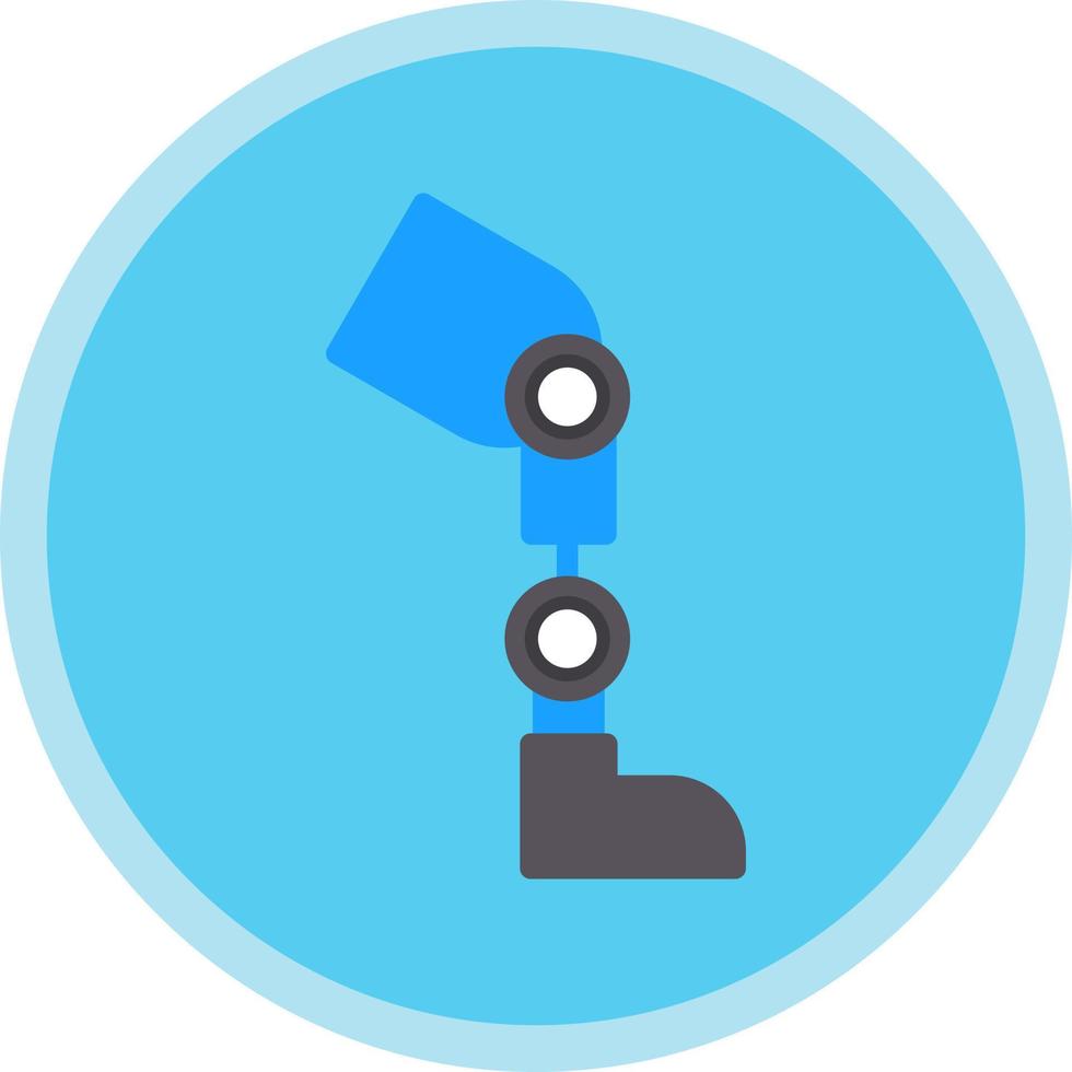 Prothesis Vector Icon Design