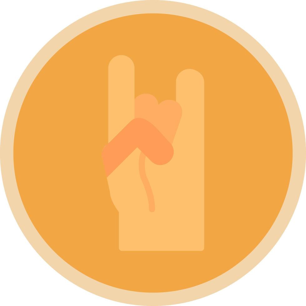 Sign Language Vector Icon Design