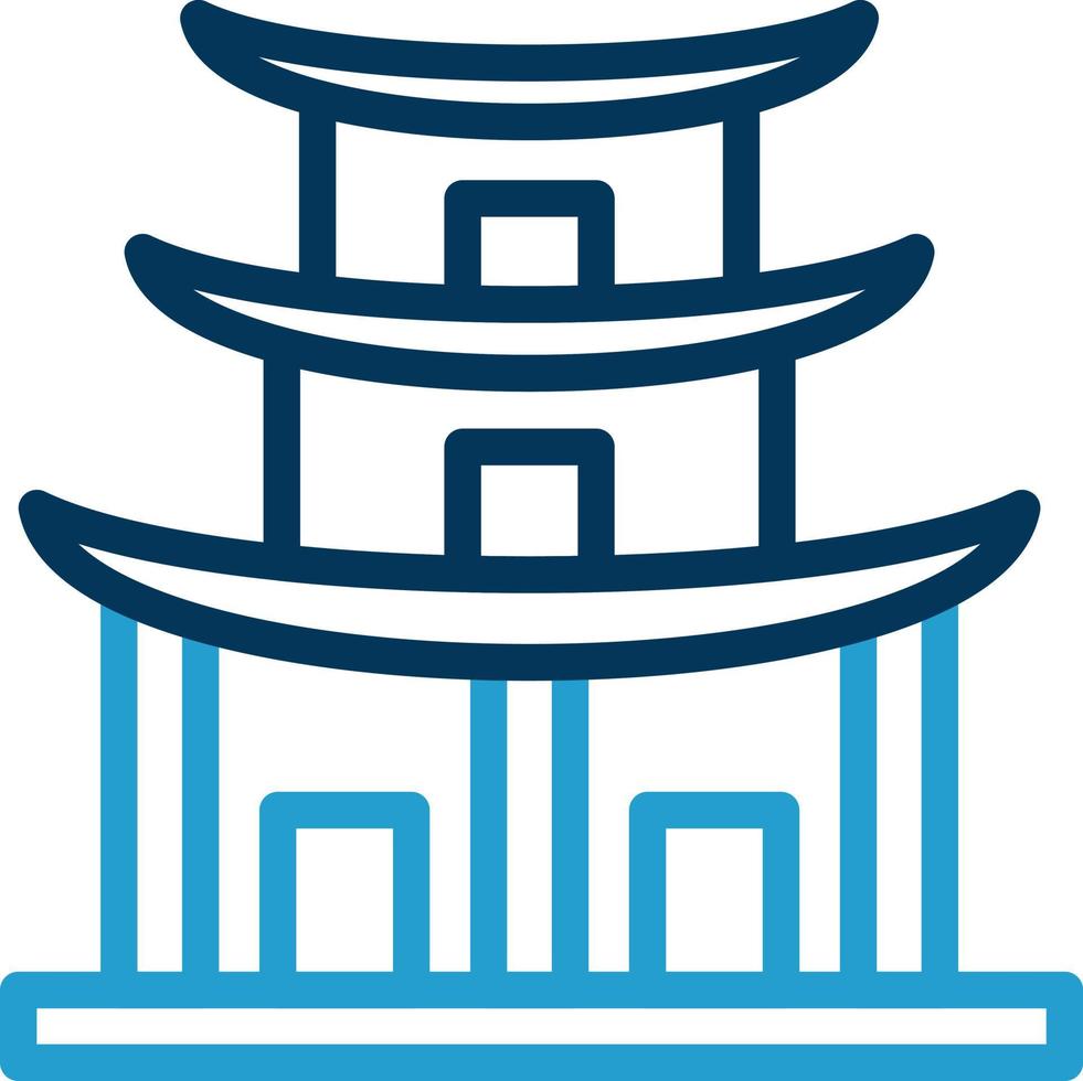 Temple Vector Icon Design