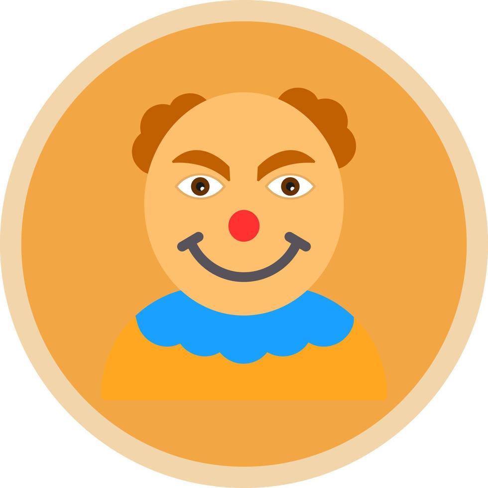 Clown Vector Icon Design