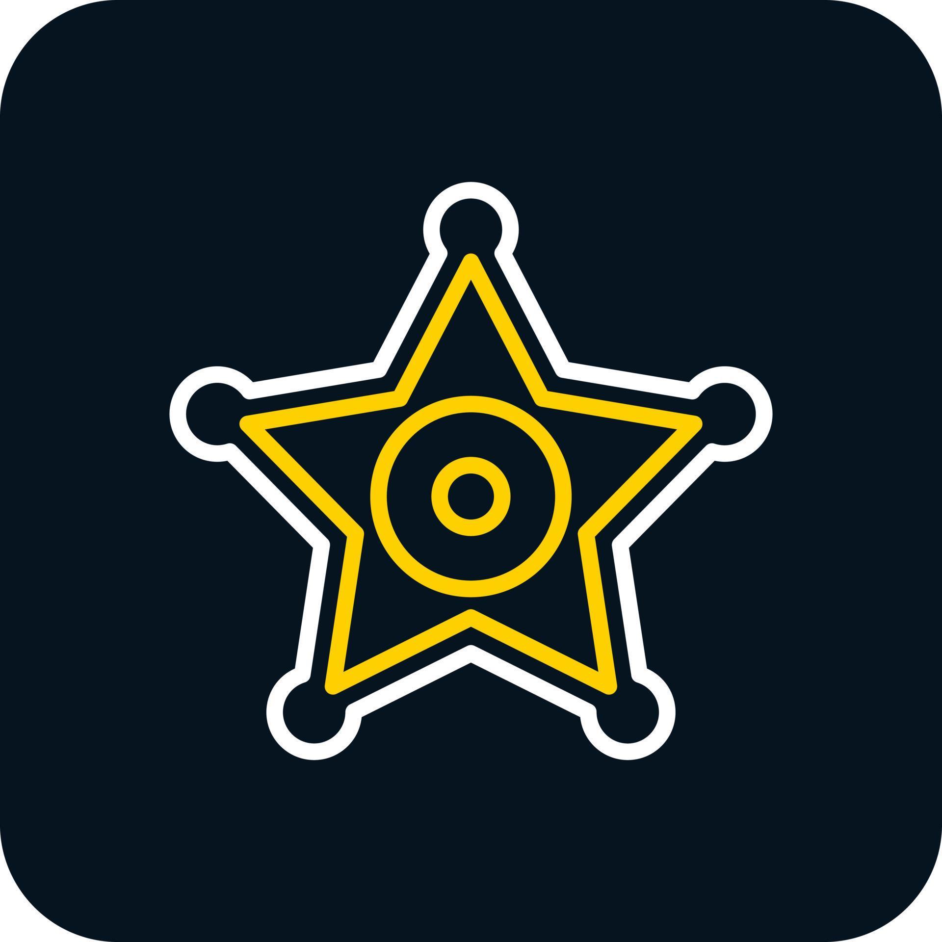 Sheriff Badge Vector Icon Design 21128661 Vector Art at Vecteezy