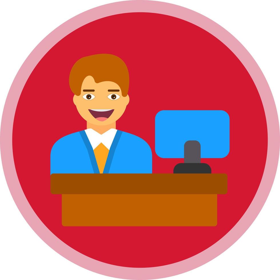 Worker Vector Icon Design