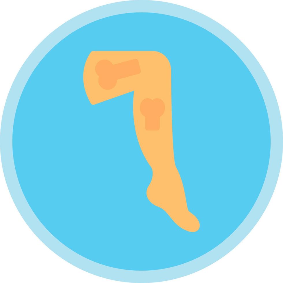 Leg Vector Icon Design