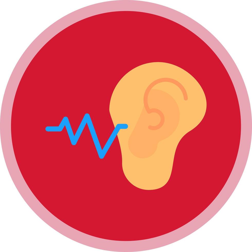 Hearning Test Vector Icon Design