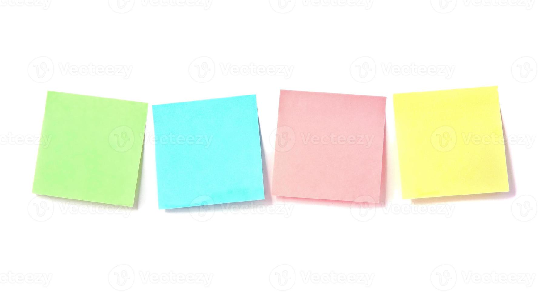 Sticky Reminder notes photo