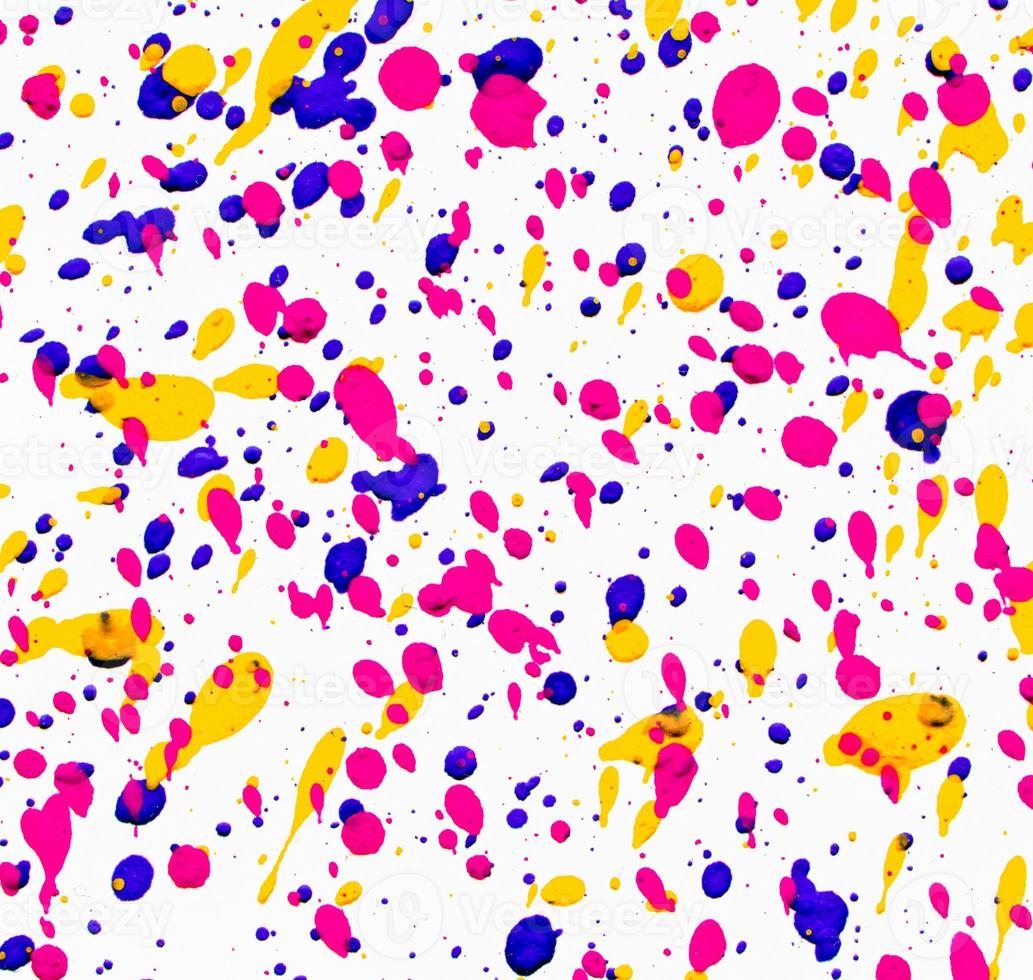 Colorful drops texture background photo