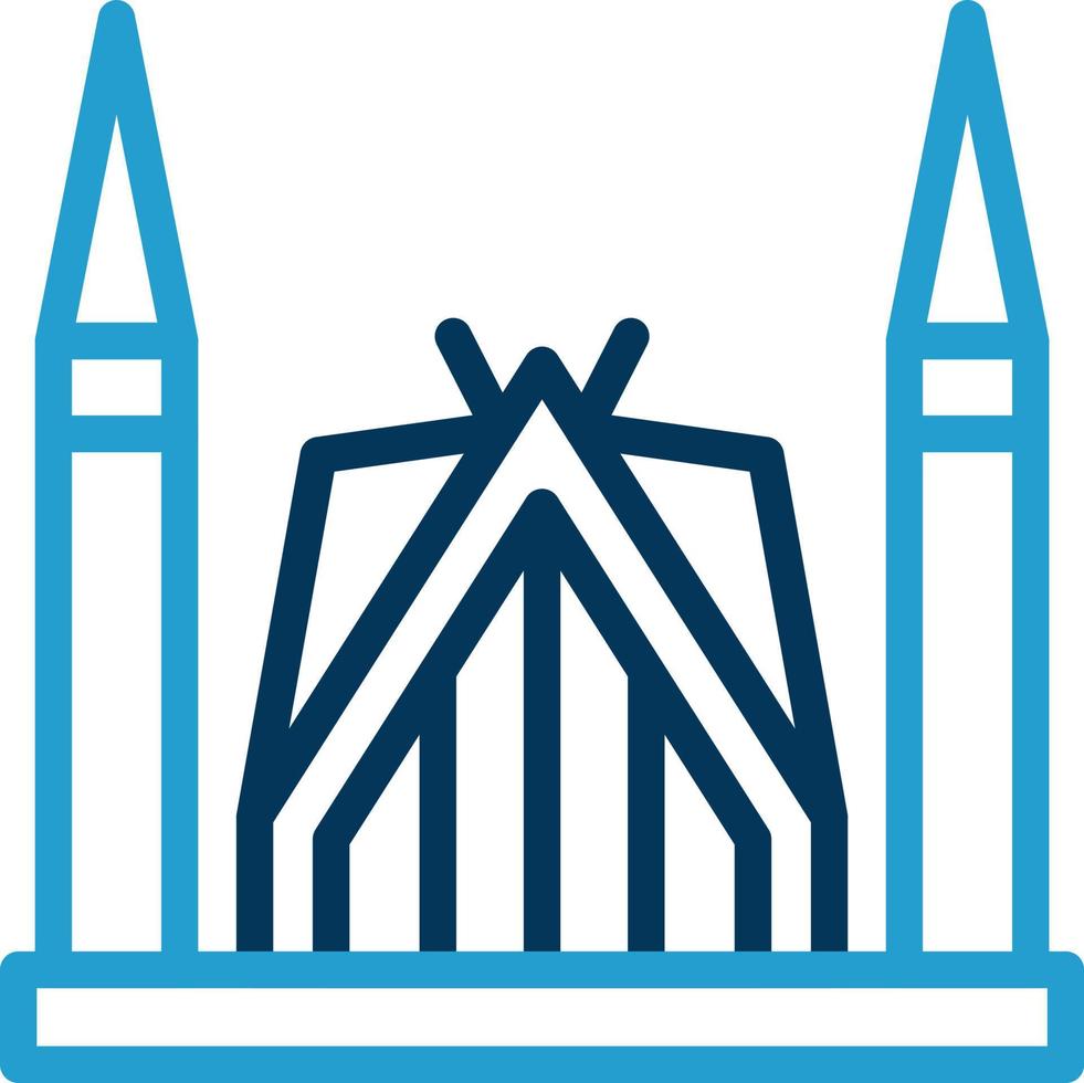 Landmark Vector Icon Design