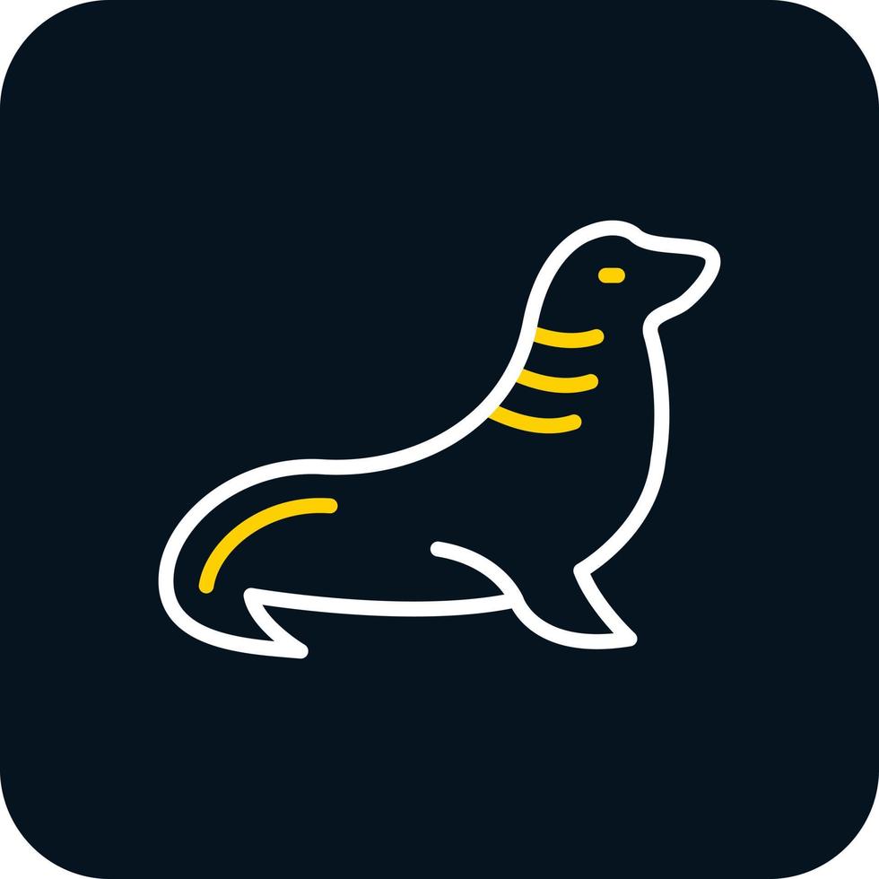 Seal Vector Icon Design