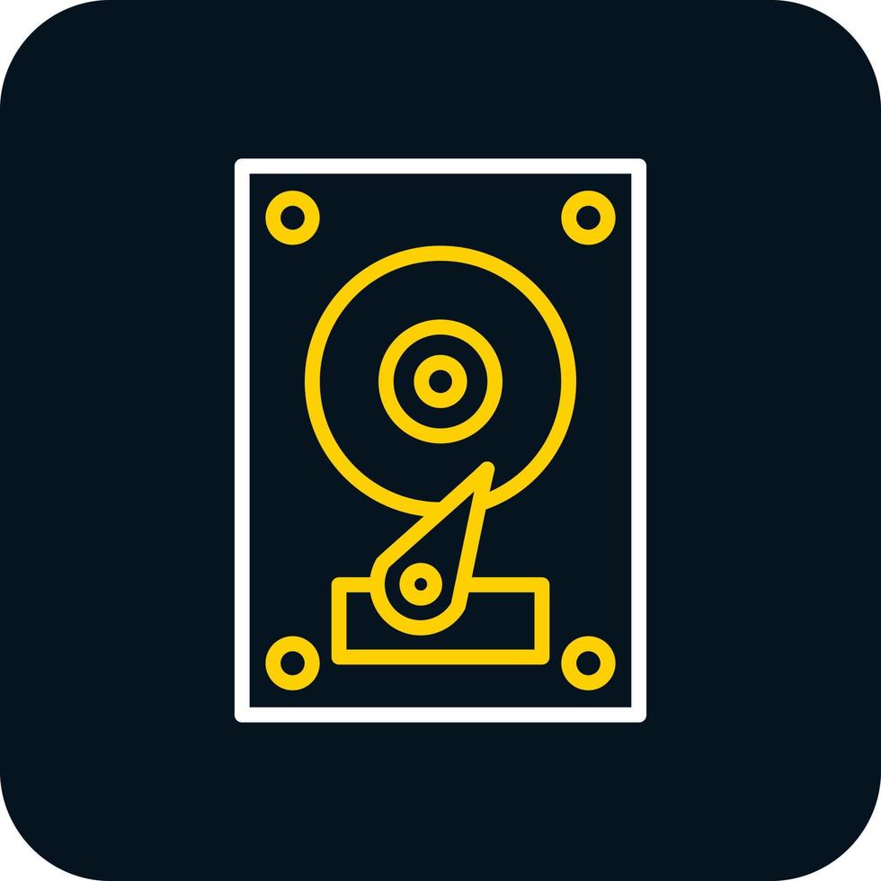 Hard Disk Vector Icon Design