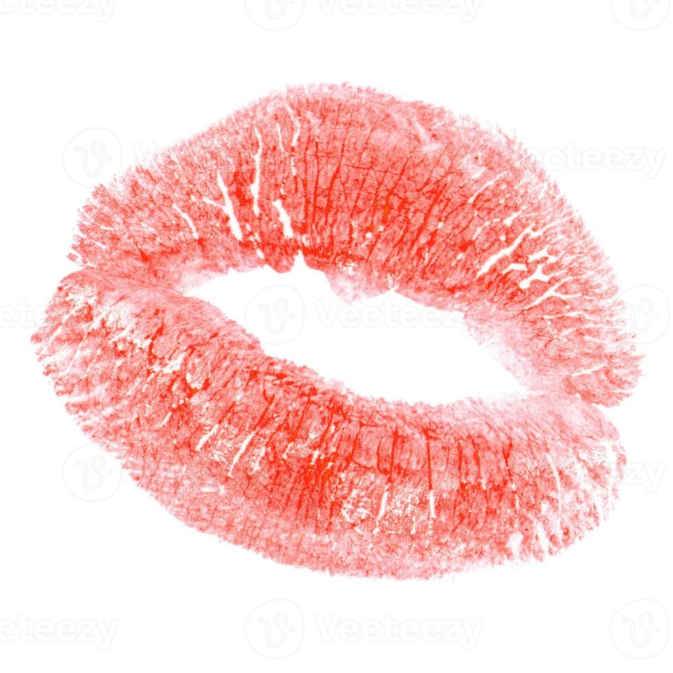 Kiss lip print photo