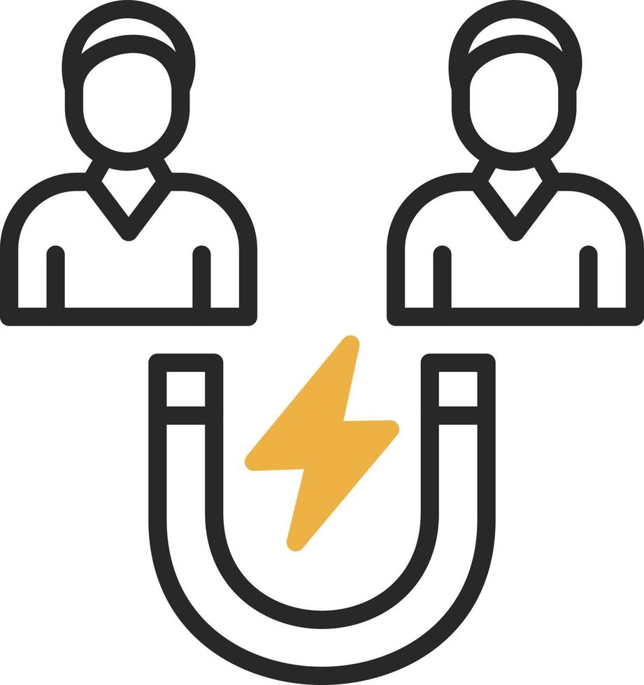Candidates Attraction Vector Icon Design