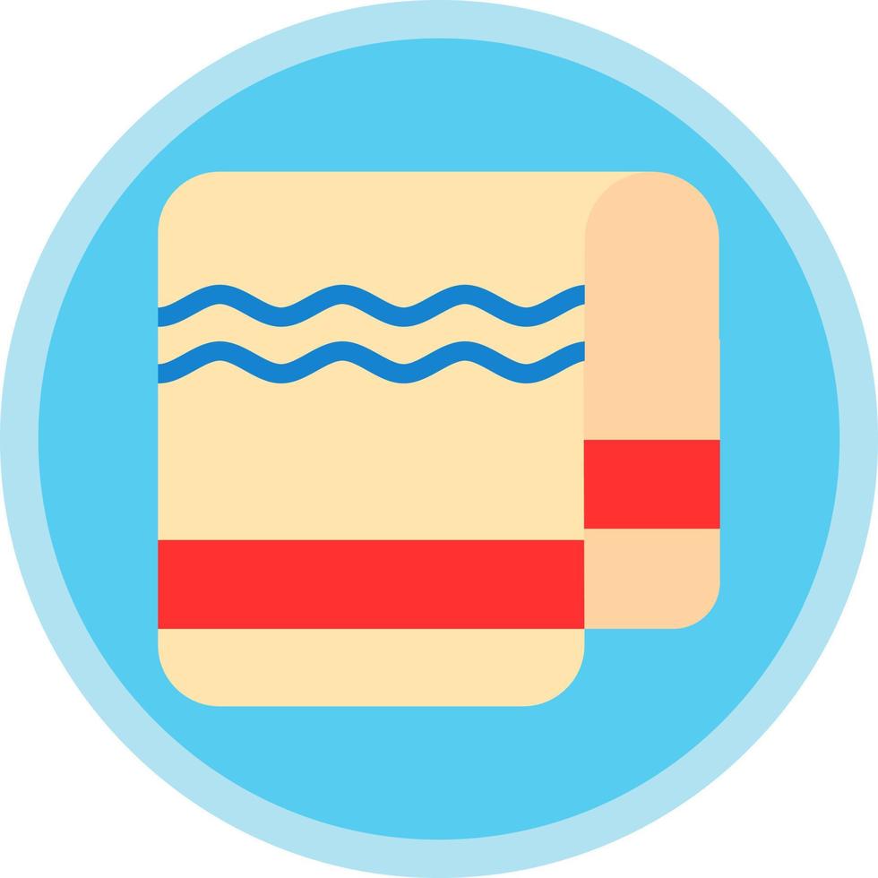 Towel Vector Icon Design