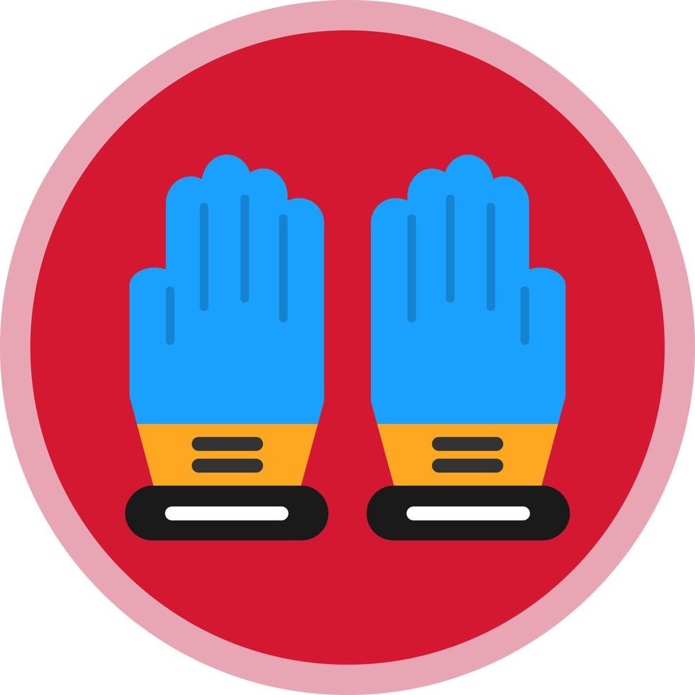 Gloves Vector Icon Design