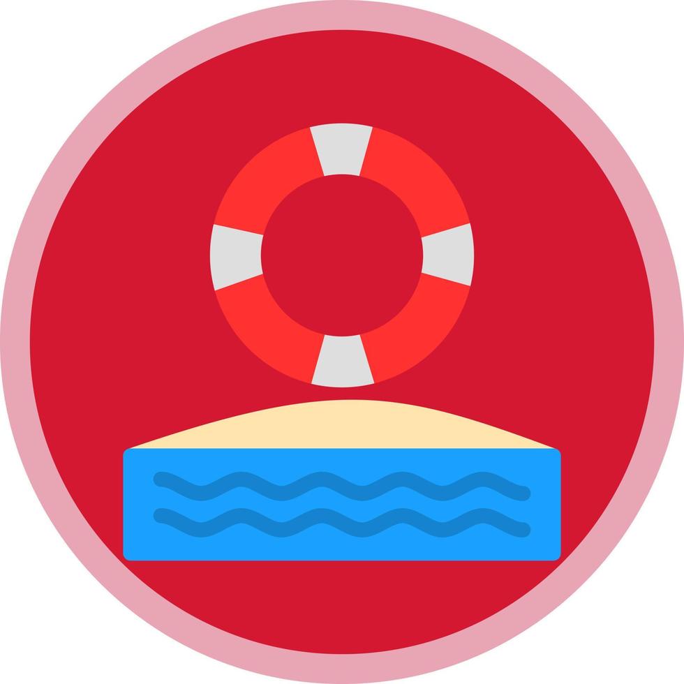 Lifebuoy Vector Icon Design