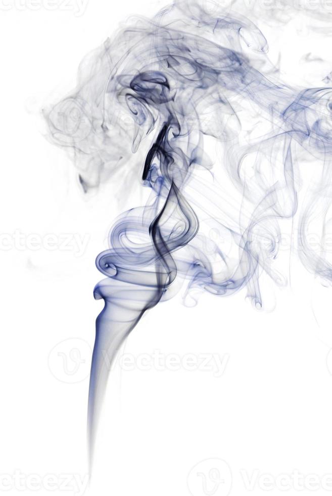 Abstract light smoke on a white background photo