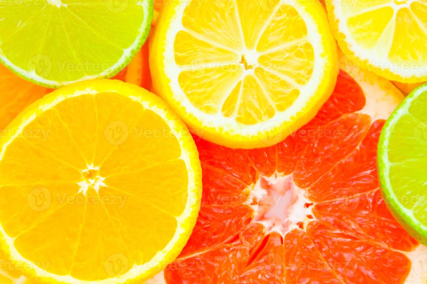 Mixed citrus fruit photo