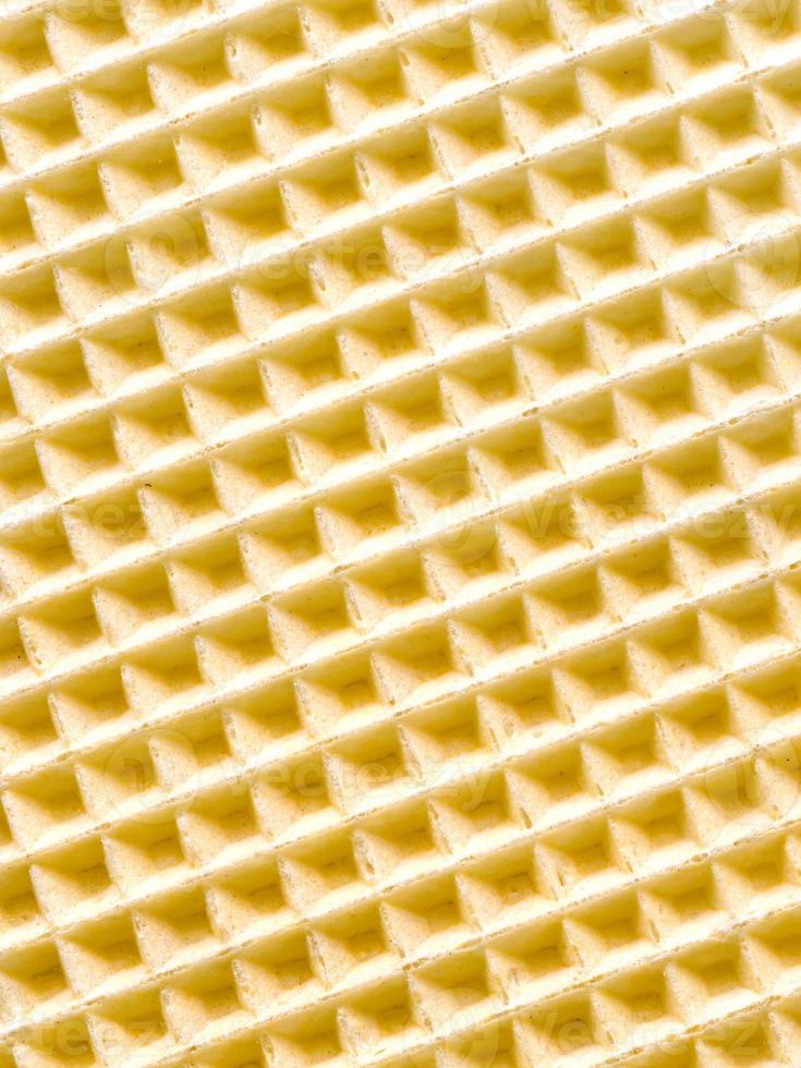 Wafer texture close-up photo